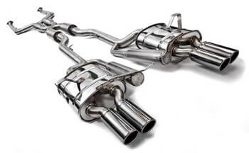 Разводка глушителя