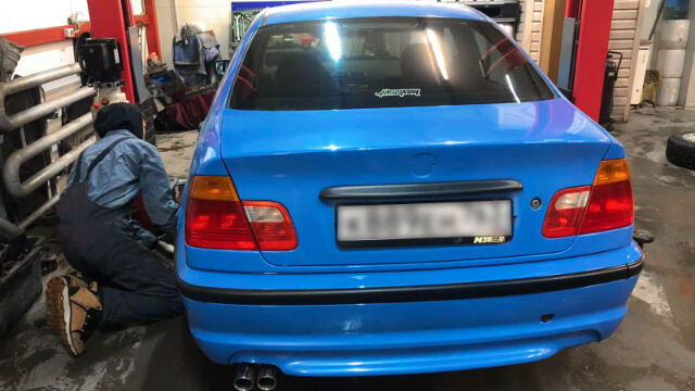 Изготовление выхлопной системы на BMW 318 (E46)